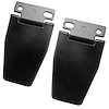 Liftgate Hinge Kit Black 97-06 Jeep Wrangler - image 1