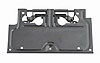 License Plate Bracket Black Powdercoated - image 1