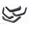 This 4 piece black OE-style fender flare kit from Omix-ADA fits 07-16 Jeep Wrangler. The kit includes attachment hardware. - image 1