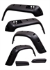 This 6-piece pocket-style All Terrain fender flare kit from Rugged Ridge fits 87-95 Jeep Wrangler. I - image 1