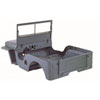 This reproduction steel body kit from Omix-ADA restores 46-49 Willys CJ2A. Includes the body tub fen - image 1