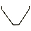 This V-frame bracket from Omix-ADA connects the frame rails to the rear crossmember to reinforce it.