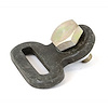 This reproduction seat belt swivel from Omix-ADA allows you to bolt the end of your seat belt to the floor. - image 1