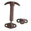 This windshield catch assembly from Omix-ADA is vertically mounted. It fits 41-45 Willys MB and Ford - image 1