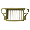 This reproduction stamped 9 slot grille from Omix-ADA fits 41-45 Willys MB and Ford GPW. - image 1