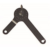 Replacement windshield adjusting arm assembly from Omix-ADA, Fits right side of windshield on 46-49 Willys CJ2A. - image 1