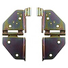 This pair of windshield hinges from Omix-ADA fit 76-83 Jeep CJ5 76-86 CJ7 and 81-86 CJ8.