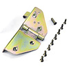 left side replacement windshield hinge from Omix-ADA, Fits 76-86 Jeep CJ models - image 1
