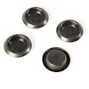 This 4 piece drain plug kit from Omix-ADA fits the 1 inch floor pan drain holes in 76-86 Jeep CJ7 and 81-86 CJ8. - image 1