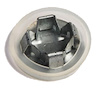 This floor pan plug from Omix-ADA fits 84-95 Jeep Cherokee XJ and 87-95 Wrangler YJ. Sold individually. - image 1