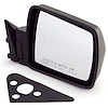 This black folding door mirror from Omix-ADA fits the right side of 84-96 Jeep Cherokee XJ . - image 1