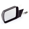 This black folding door mirror from Omix-ADA fits the left door on 84-96 Jeep Cherokee XJ. Connects - image 1