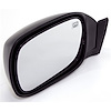 This black folding power door mirror from Omix-ADA is heated and fits the left door on 97-01 Jeep Cherokee XJ. - image 1