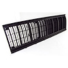 This black grille insert from Omix-ADA fits 91-92 Jeep Cherokee XJ. - image 1