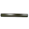 Black stock replacement front bumper from Omix-ADA, Fits 84-96 Jeep Cherokee XJ - image 1