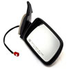 This black folding power door mirror from Omix-ADA is heated and fits the right door on 93-95 Jeep Grand Cherokee ZJ. - image 1