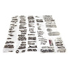 This 539 piece stainless steel body fastener kit gives you all the necessary fasteners to rebuild a