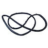 Door Seal for 1976-1986 Jeep CJ/1987-1995 Jeep Wrangler YJ - image 1