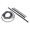 This 5 piece door seal kit from Omix-ADA fits the left door on 76-81 Jeep CJ5 76-81 CJ7 and 1981 CJ8 - image 1
