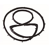 This liftgate outer glass seal from Omix-ADA fits 76-86 Jeep CJ7. - image 1