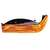 This amber turn signal lens from Omix-ADA fits the left side of 93-98 Jeep Grand Cherokee ZJ. Export Models - image 1