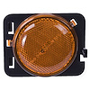 This amber side marker lamp from Omix-ADA fits the right side of 07-13 Jeep Wrangler JK. - image 1