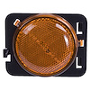 This amber side marker lamp from Omix-ADA fits the left side of 07-13 Jeep Wrangler JK. - image 1