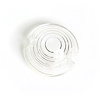 This clear glass parking lamp lens from Omix-ADA fits 50-64 Willys Jeepsters station wagons and pickups. - image 1