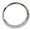This chrome headlight bezel from Omix-ADA fits 72-86 Jeep CJ models. Sold individually. - image 1