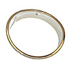 Chrome replacement headlight bezel from Omix-ADA, Fits left side on 97-06 Jeep Wrangler - image 1