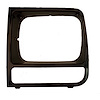 This black headlight bezel from Omix-ADA fits the left side on 97-01 Jeep Cherokee XJ. - image 1