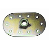 This seat belt mounting oval from Rugged Ridge allows you to floor mount lap belts. 1/2 inch x 20 thread bolt hole. - image 1