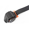 This black 3-point Tri-Lock off road seat belt from Rugged Ridge fits the front left side of 03-06 Jeep Wrangler. - image 1