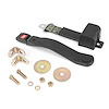 This olive drab retractable 60 inch lap seat belt from Rugged Ridge fits 87-95 Jeep Wrangler YJ. - image 1