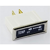 Replacement dash indicator light from Omix-ADA is for temperature., Fits 76-83 CJ5 76-86 CJ7 and 81-86 CJ8 - image 1