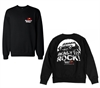Sweatshirt Large Black Ready To Rock - image 1