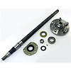 Axle Shaft AMC20 Wide Track LH 28.5 inch Includes Axle Hub Bearing Cup Inner /Outer Seal Nut Washer Key 82-86 CJ7 82-86 CJ8 - image 1
