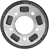 Replacement 9 inch brake drum from Omix-ADA, Fits front or rear axle of Ford GPW and Willys MB CJ2A and CJ3A. - image 1