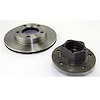 Disc Brake Rotor and Hub Kit Front Unassembled For 2-Bolt Calipers with 5 Bolt Hub 81-86 Jeep CJ5 CJ7 and CJ8 Scrambler - image 1