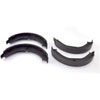 This set of rear drum brake shoes from Omix-ADA fits 07-12 2WD Jeep Compass and Patriots. - image 1
