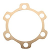 This axle flange gasket for Dana 25 and Dana 27 front axles that have 6-bolt hubs . Also for Dana 25 full floating rear axles - image 1