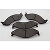 Disc Brake Pads Front Titanium 90-06 Jeep Wrangler TJ 90-01 Jeep Cherokee XJ 4WD 93-98 Jeep Grand Cherokee ZJ