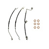 BRAKE HOSE KIT 97-06 JEEP - image 1