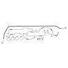 Full Brake Line Set 1943-1945 MB 1943-1945 Ford GPW