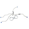 Brake Line Set Rear For Model 41 Axle 1945-1949 CJ2A - image 1