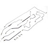 Full Brake Line Set 12 Pieces With Drums 1967-1968 CJ5 - image 1
