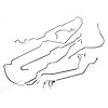 Full Brake Line Set With Drums Steel 1976-1978 CJ5 - image 1