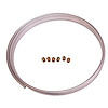 Universal Fuel Line 25 Coil 3/8 inch X .028 inch With 6 Fittings - image 1