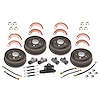 Brake Drum Rebuild Kit Front or Rear 9 inch x 1-3/4 inch 1941-1945 MB 1945-1945 Ford GPW 1945-1949 CJ2A 1948-1953 CJ3A - image 1