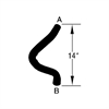 OUTLET HOSE CHRYSLER NS 2.4L 96-00 TOWN and COUNTRY CARAVAN GRAND CARAVAN VOYAGER GRAND VOYAGER - image 1